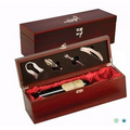 Rosewood 4 Piece Single Wine Box